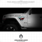 Jeep Wrangler/Gladiator Air Inlet Sticker “Flying Squad”