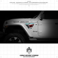 Jeep Wrangler/Gladiator Air Inlet Sticker “Flying Squad”