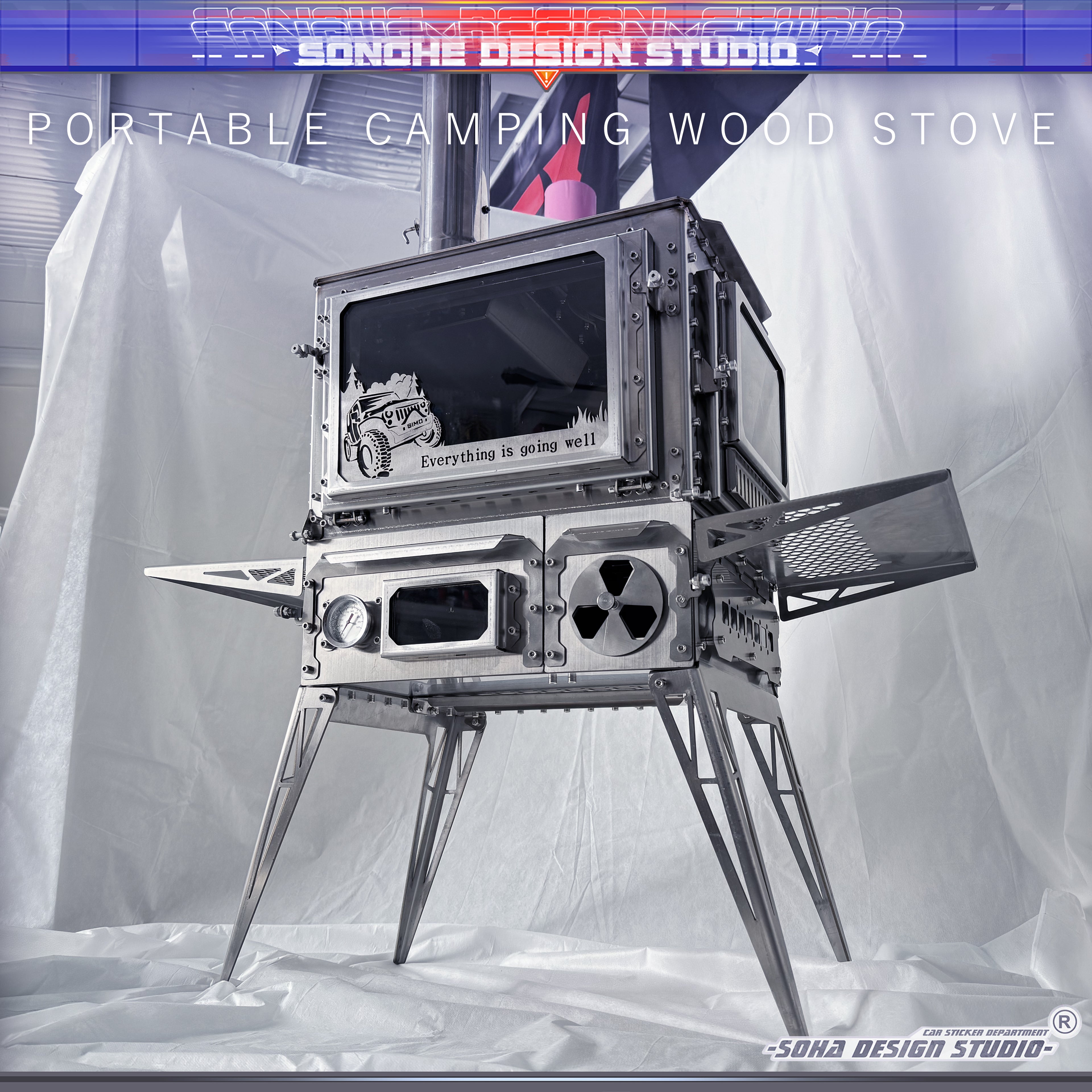 Stainless Steel Portable Stove
