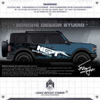 Ford Bronco Sticker “NEPT”(Contact for other models)