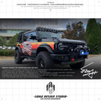 Ford Bronco Sticker "Hello Hello Summer"(Contact for other models)