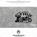 "Felix the Cat" Theme Sticker Collection (5 stickers)