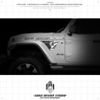 Jeep Wrangler/Gladiator Air Inlet Sticker “USA Eagle”