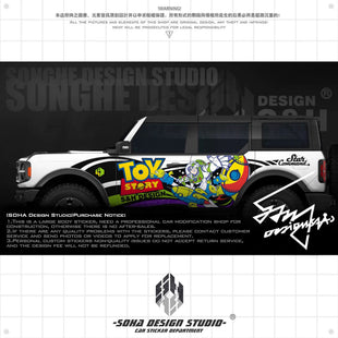 Ford Bronco/JEEP Wrangler Sticker "Buzz Lightyear"(Contact for other models)