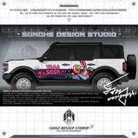 Jeep Wrangler/Ford Bronco Sticker "Mr. Crab"