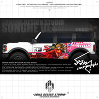 Jeep Wrangler/Ford Bronco Sticker “EVA”