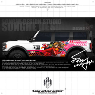 Jeep Wrangler/Ford Bronco Sticker “EVA”