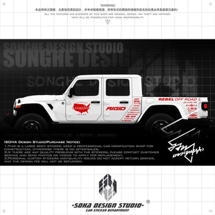 Jeep Gladiator Sticker "The United States"