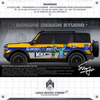 Ford Bronco Sticker “Sully and Mike”(Contact for other models)