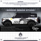 Ford Bronco Sticker "Pegasus"(Contact for other models)
