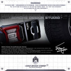 Jeep Wrangler Rear Door Sticker "Machinery"