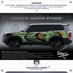 Toyota Prado sticker "Auspiciousness"