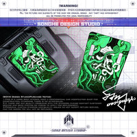 JEEP Wrangler/Gladiator Sticker Kit "Fear of the Deep"(cover sticker + air intake sticker + body sticker)