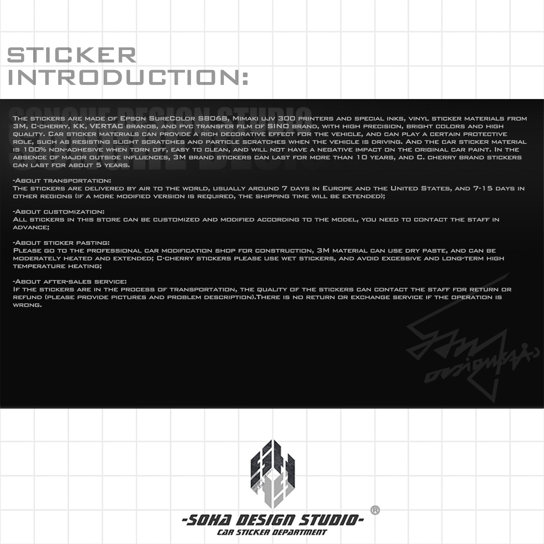 Ford Bronco Car Window Sticker(Four types)