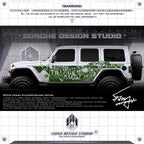 Jeep Wrangler Sticker “Tyrannosaurus Rex”(Contact for other models)