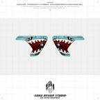 Jeep Wrangler/Gladiator Air Inlet Sticker “Flying Squad”
