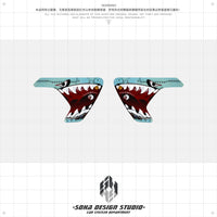 Jeep Wrangler/Gladiator Air Inlet Sticker “Flying Squad”