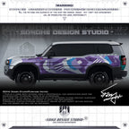 Toyota Prado sticker "Auspiciousness"
