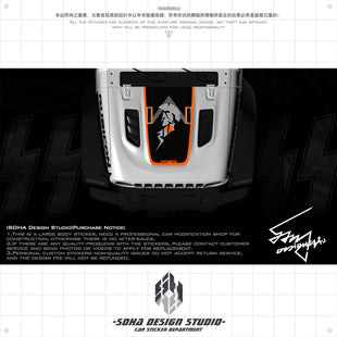 JEEP Wrangler Sticker "Spartan Warrior"