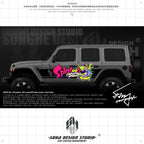 Ford Bronco/Jeep Wrangler Sticker "Splatoon"(Contact for other models)