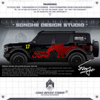 Ford Bronco Sticker "Pegasus"(Contact for other models)