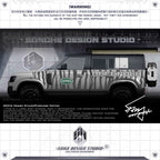 Land Rover Defender sticker "Tiger Pattern"(Contact for other models)