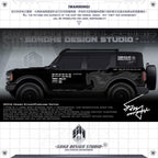 Ford Bronco Sticker "Contour Horse"(Contact for other models)