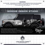 Ford Bronco Whole Vehicle Stickers "EVA"