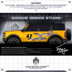 Ford bronco/Jeep Wrangler Sticker "Dragon's Den"(Contact for other models)