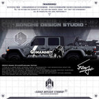 Jeep Gladiator Sticker "Mammoth"(Contact for other models)