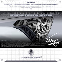 JEEP Wrangler/Gladiator Sticker Kit "Fear of the Deep"(cover sticker + air intake sticker + body sticker)