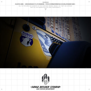 Jeep Wrangler/Gladiator Air Inlet Sticker “USA Eagle”
