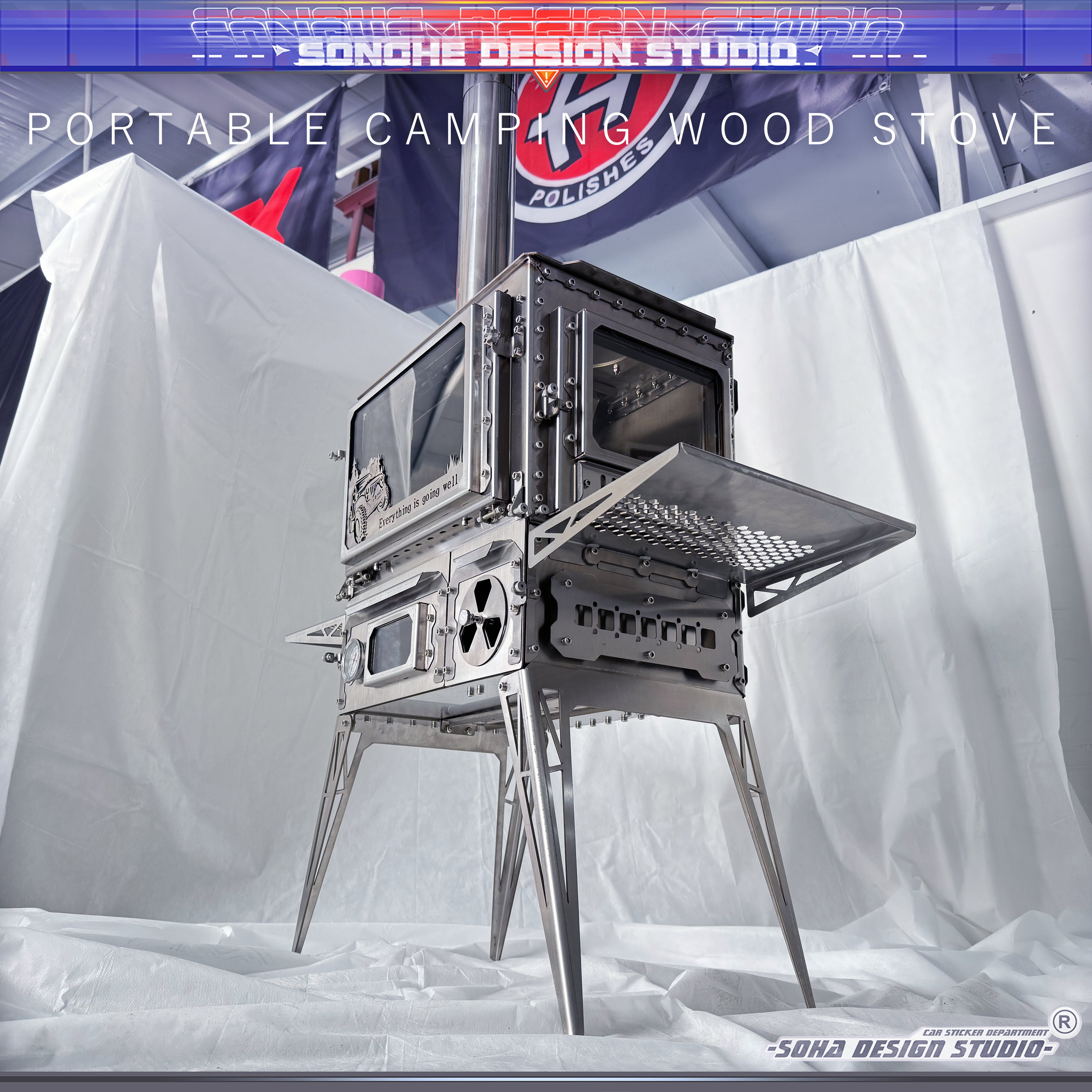 Stainless Steel Portable Stove