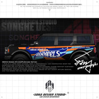 Ford Bronco Sticker "Hot Wheels"