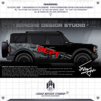 Ford Bronco Sticker “NEPT”(Contact for other models)