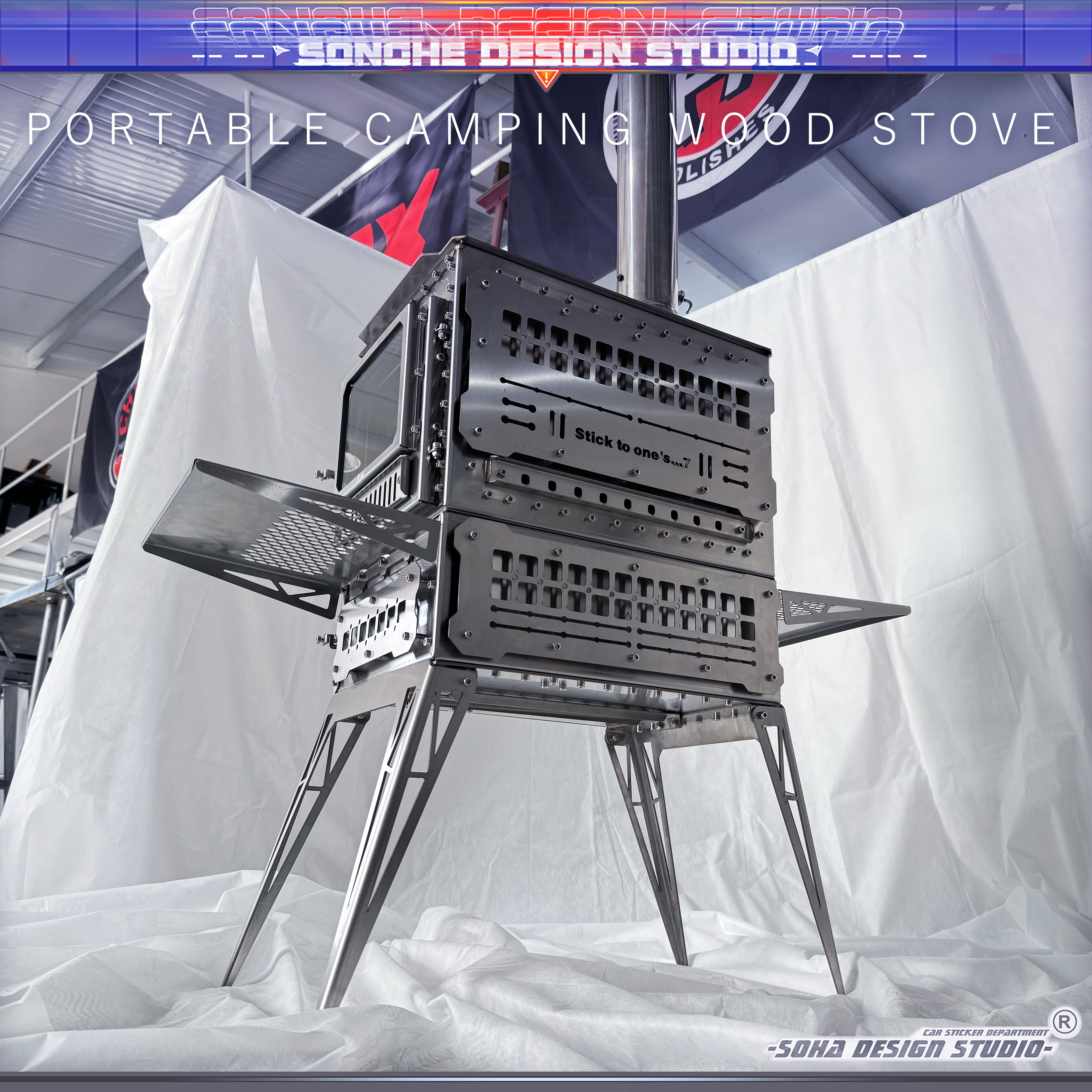 Stainless Steel Portable Stove