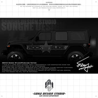 Jeep Wrangler Sticker "USA Star"