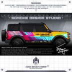 Ford Bronco Sticker "Rally"(Contact for other models)