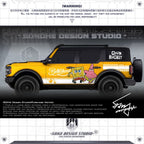 Ford Bronco Sticker "SpongeBob"(Contact for other models)