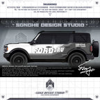 Ford Bronco Sticker "Ford ORV"
