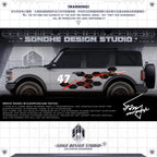 Ford bronco/Jeep Wrangler Sticker "Dragon's Den"(Contact for other models)