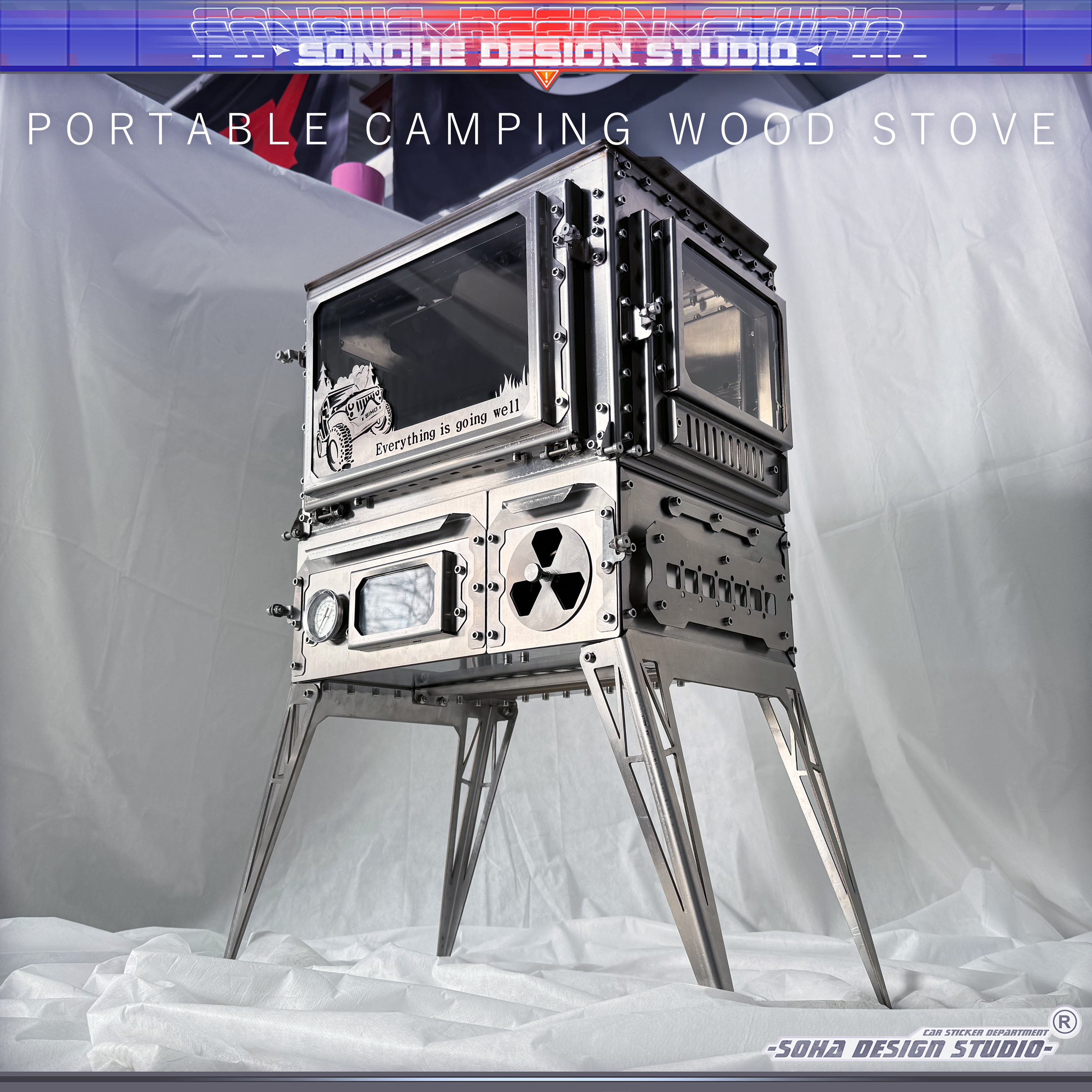 Stainless Steel Portable Stove