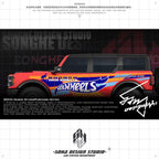 Ford Bronco Sticker "Hot Wheels"(Contact for other models)