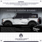 Ford Bronco Sticker "Rapid"(Contact for other models)