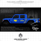 Jeep Gladiator Sticker "The United States"