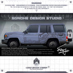 Toyota LC76 sticker "Venom"(Contact for other models)