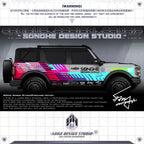 Ford Bronco Sticker "Rally"(Contact for other models)