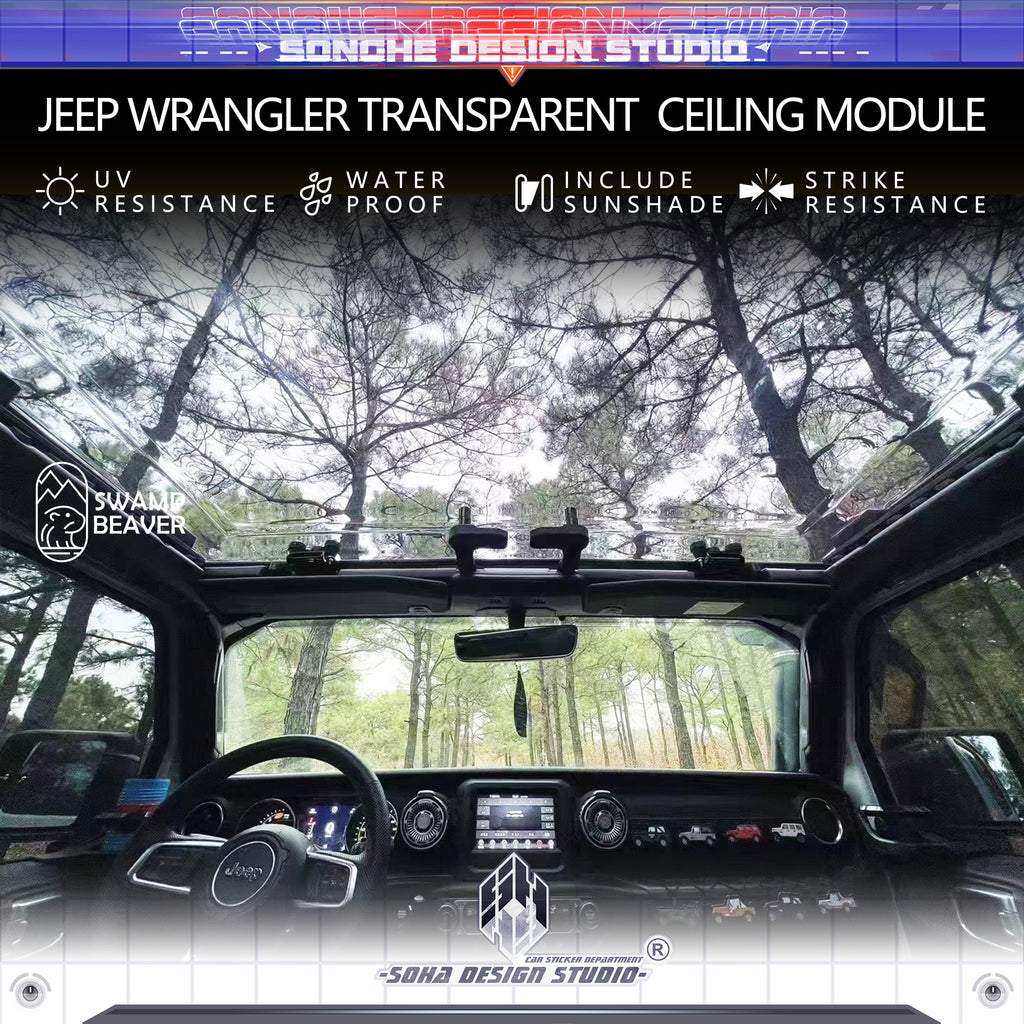 JEEP WRANGLER TRANSPARENT CEILING MODULE