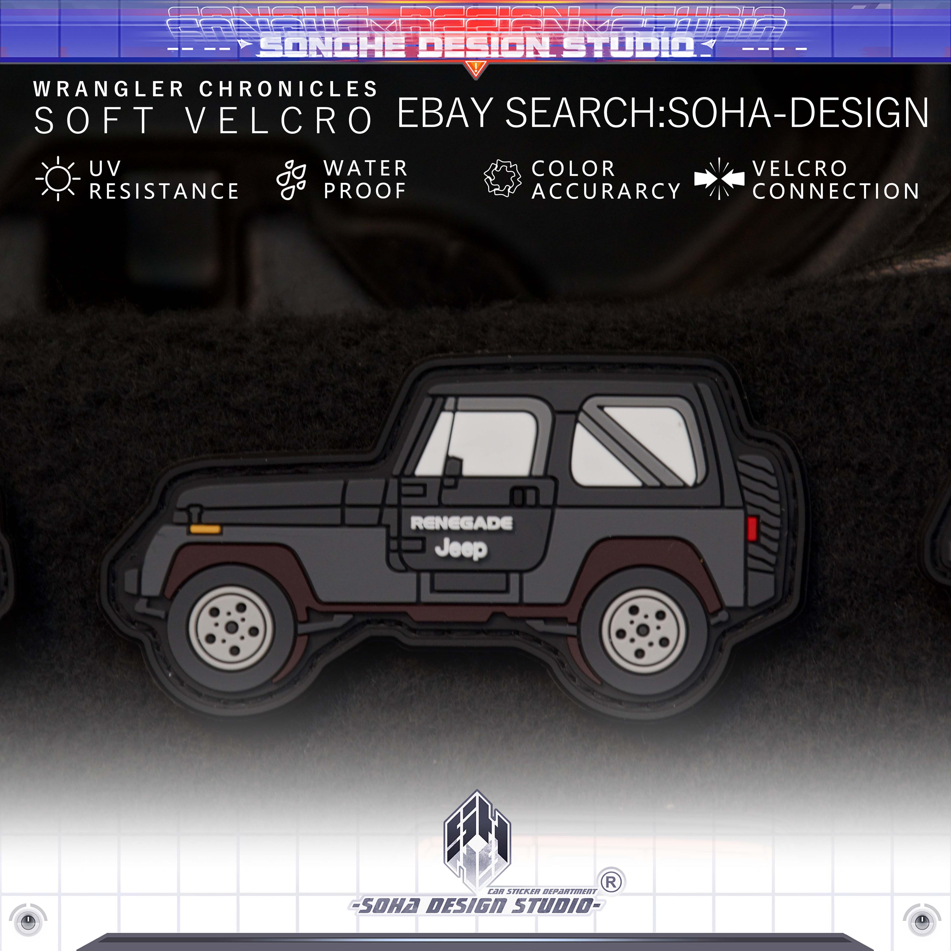 "Wrangler Chronicles" Theme Hookloop Collection (8 different models)