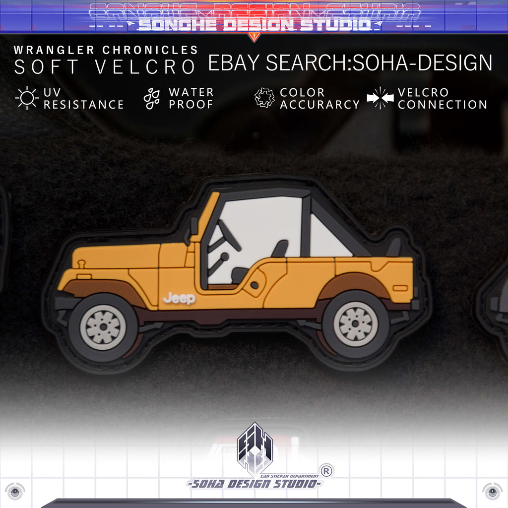 "Wrangler Chronicles" Theme Hookloop Collection (8 different models)